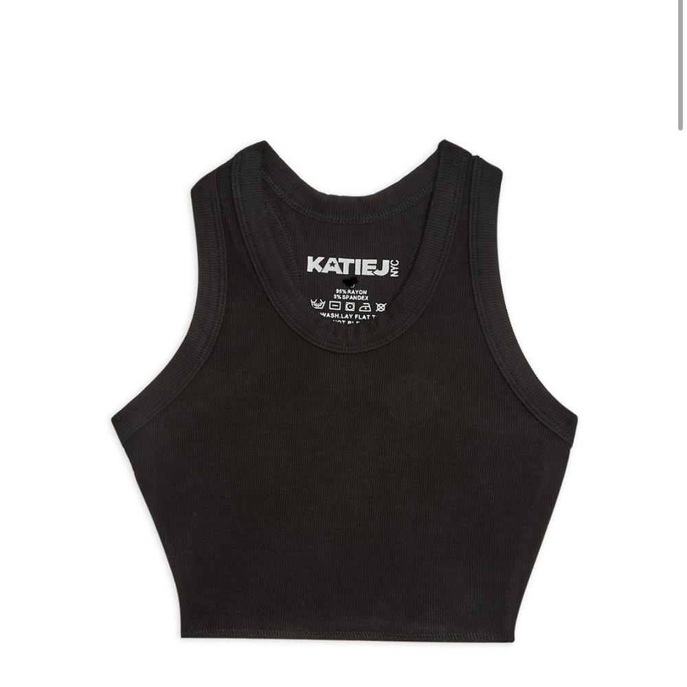 KatieJ tween Livi Crop tank xl black